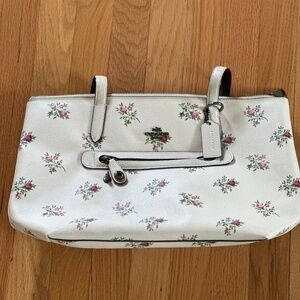 Coach Floral Tote Bag